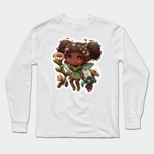 Flower Fairy Long Sleeve T-Shirt